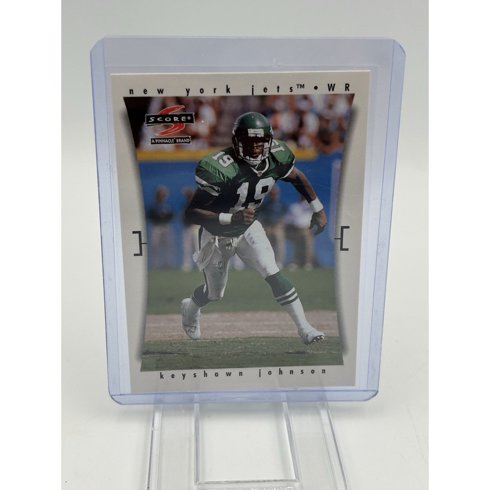 1997 Pinnacle‎ Score #207 Keyshawn Johnson New York Jets B1493